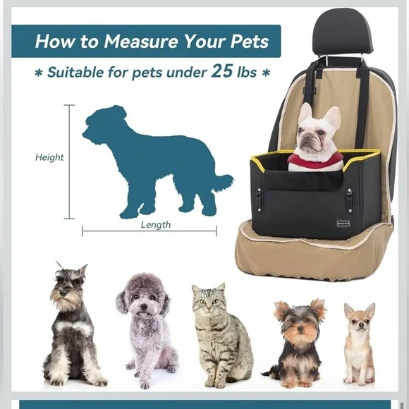 New portable car seat for pets - Picture 2 of 13